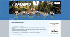Desktop Screenshot of burgwald-marathon.de